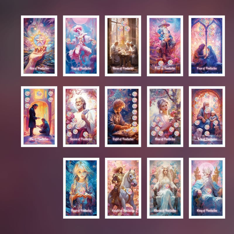 【正規品タロットカード】希少レア！鮮やかなパステルカラーの花×夢美麗アートデッキ 正規品タロットカード】希少レア！鮮やかなパステルカラーの花