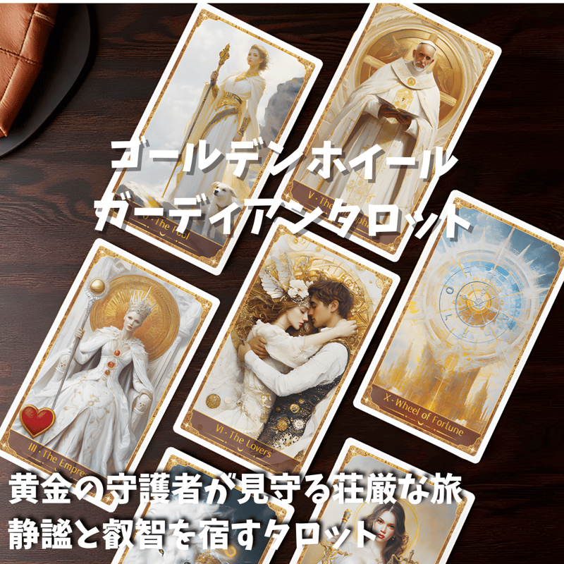 ゴールデンホイールガーディアンタロットカード｜正規輸入品