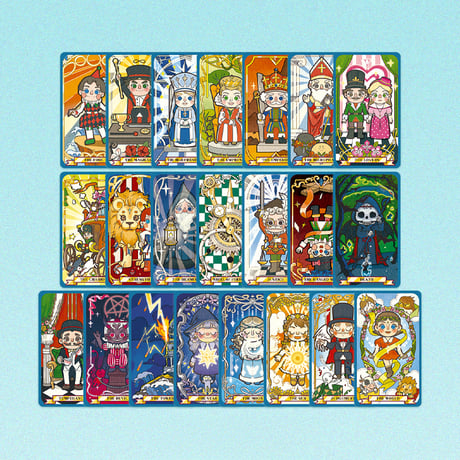 ウォールナット・パペット・タロットカード｜正規輸入品