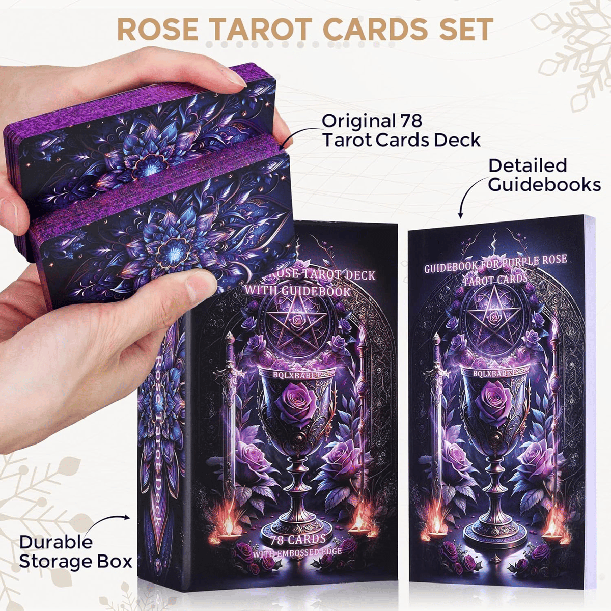 パープルローズタロットカード (正規品・希少) | タロクル｜TaroCle