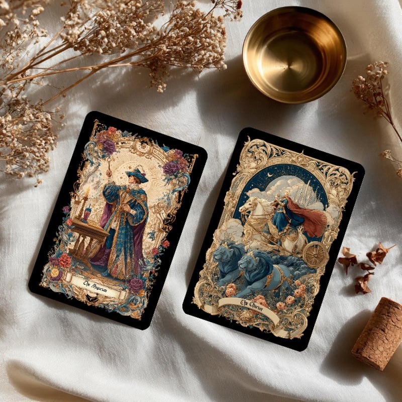 アンティークオーロラタロットカード｜作者直輸入・希少デッキ