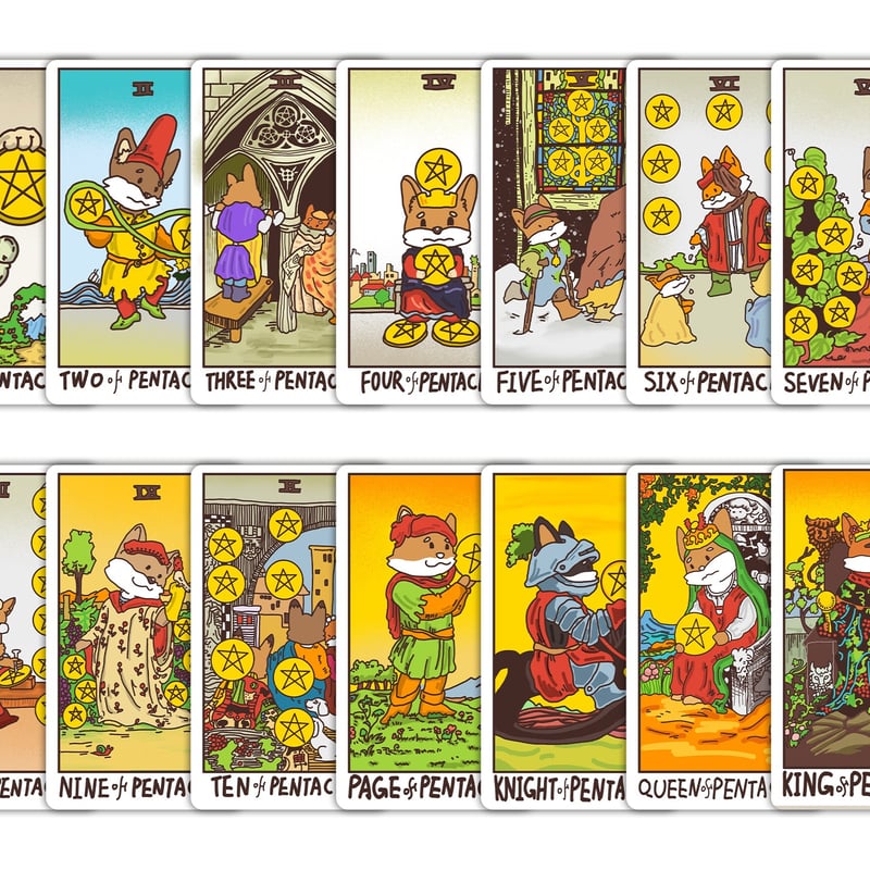 キツネの妖精タロットカード (正規品・希少) | タロクル