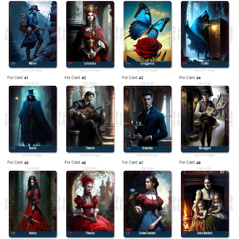 【正規品ルノルマンカード】超美麗✨海外インディーズ47枚組✨ブラックベルベット 正規品ルノルマンカード】 超美麗海外インディーズ47枚組