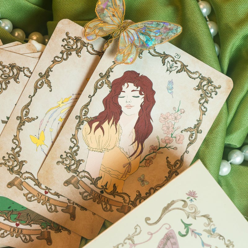 【正規品ルノルマンカード】希少インディーズ✨美しい魂の女神プシュケのルノルマン プシュケ・ルノルマンカード (正規品・希少) | タロクル