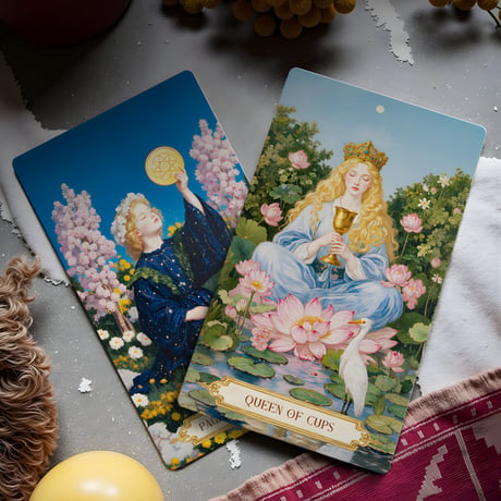 ムーンシャドウ・フローラル・ヴォウタロットカード  (Moonshadow Floral Votarot) ｜正規輸入品