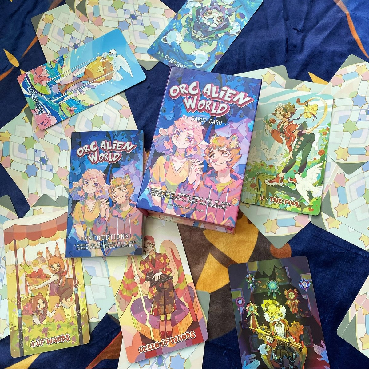 オークエイリアンワールドタロットカード｜正規輸入品 | タロクル
