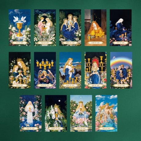 ムーンシャドウ・フローラル・ヴォウタロットカード  (Moonshadow Floral Votarot) ｜正規輸入品