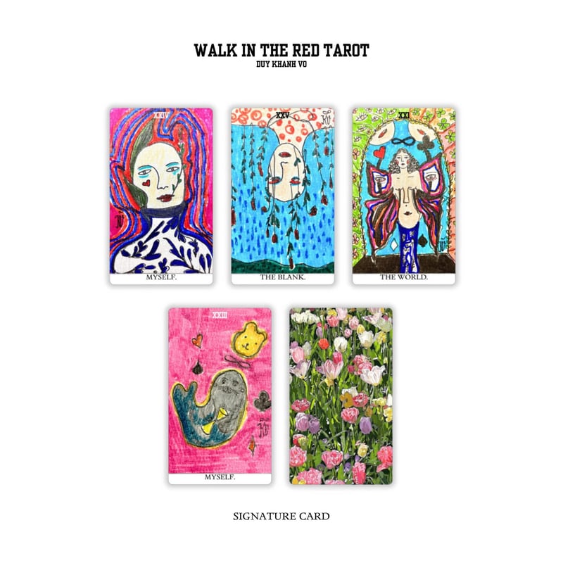 ウォークインザレッドタロットカード｜作者直輸入・希少デッキ