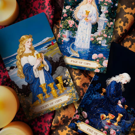 ムーンシャドウ・フローラル・ヴォウタロットカード  (Moonshadow Floral Votarot) ｜正規輸入品