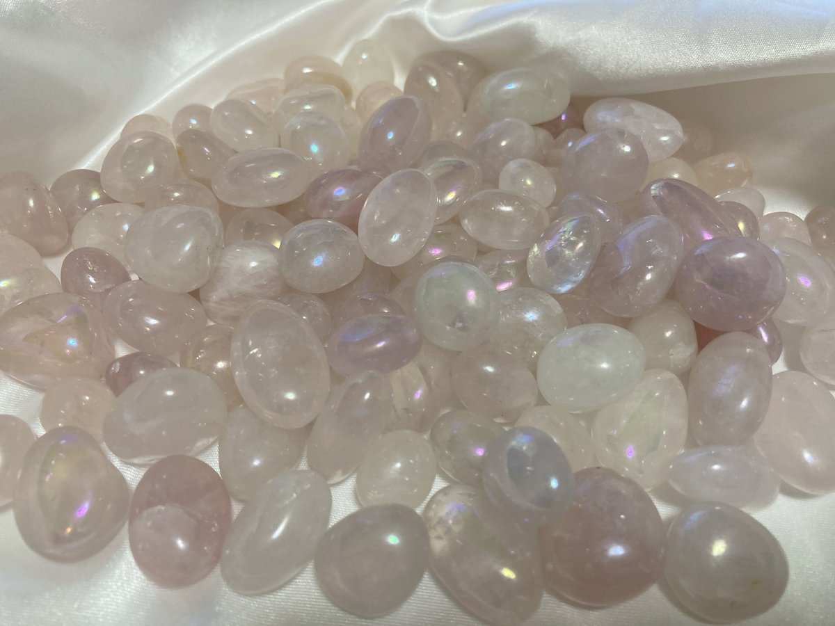 しゅびどぅびばーフローライト、エンジェルクラウド、スターローズクオーツと！ しゅびどぅびばーフローライト、エンジェルクラウド、スター