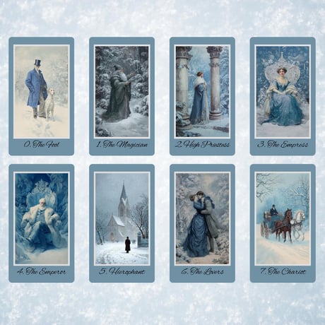 ウィンタータイドタロットカード (Wintertide Tarot ) ｜作者直輸入・希少デッキ