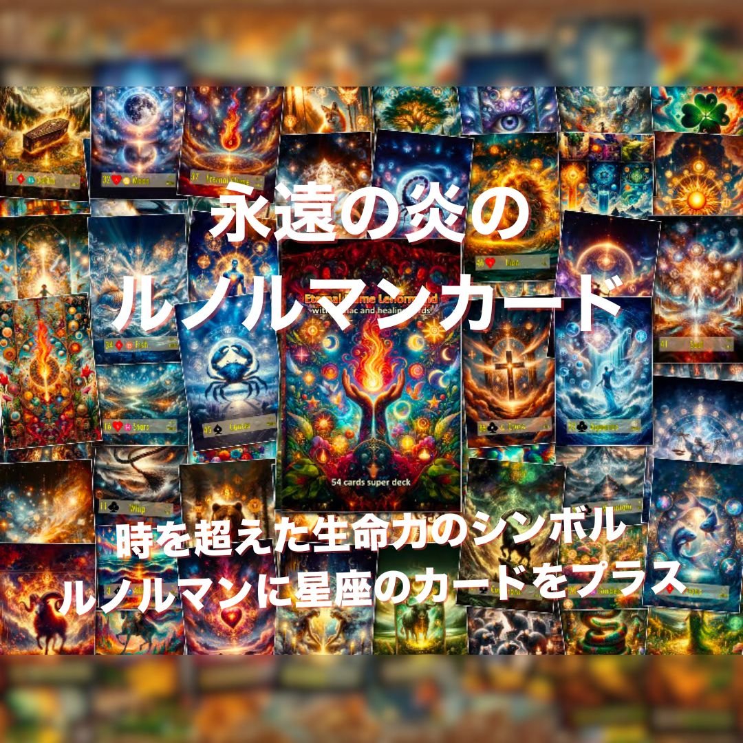 永遠の炎のルノルマンカード (正規品・希少) | タロクル｜TaroCle