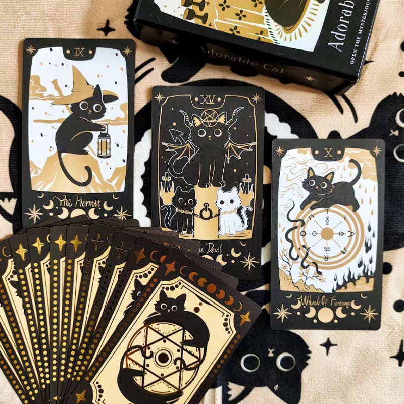 愛らしい猫のタロットカード (正規品・希少) | タロクル