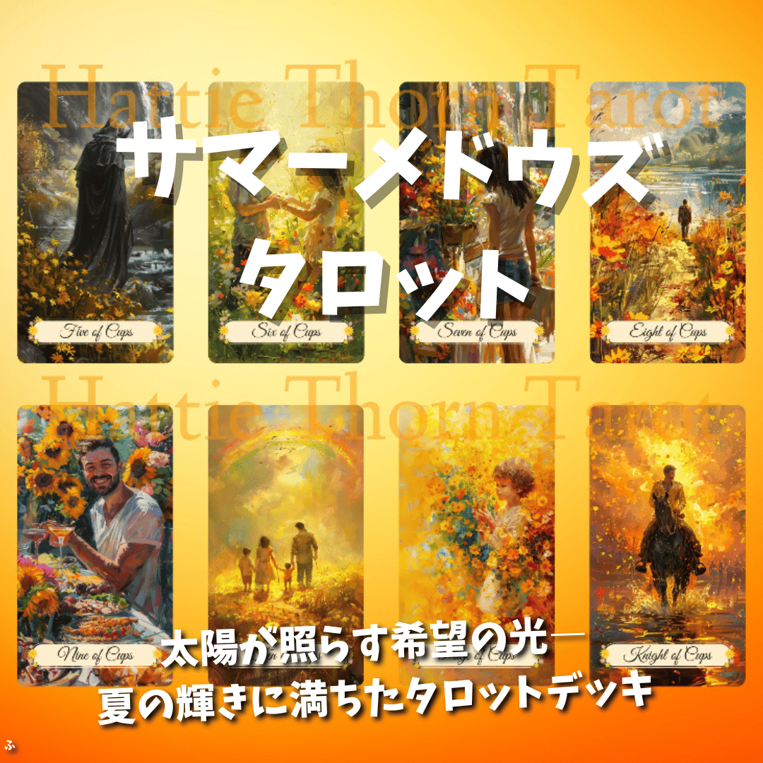 サマーメドウズタロットカード|作者直輸入・希少デッキ | タロクル サマーメドウズタロットカード|作者直輸入・希少デッキ | タロクル