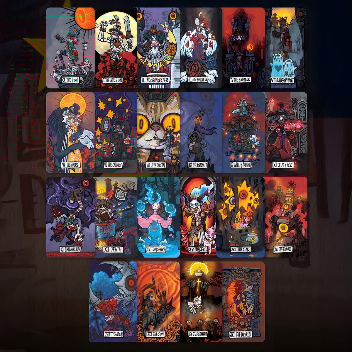 ✅訳ありデッキ✅超希少！唯一無二のデザインの芸術品のような海外タロットカード ✓訳ありデッキ✓超希少！唯一無二のデザインの芸術品の