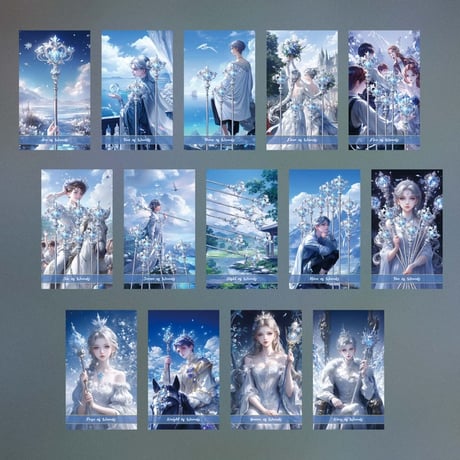 クリスタルラブタロットカード｜正規輸入品