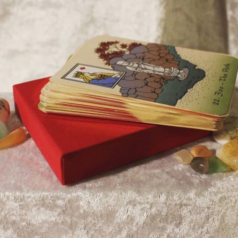 戦記さま専用　浮世絵・水墨画・和柄ルノルマンセット お買い得❗️和風ルノルマンカード2種パック 墨絵ルノルマン