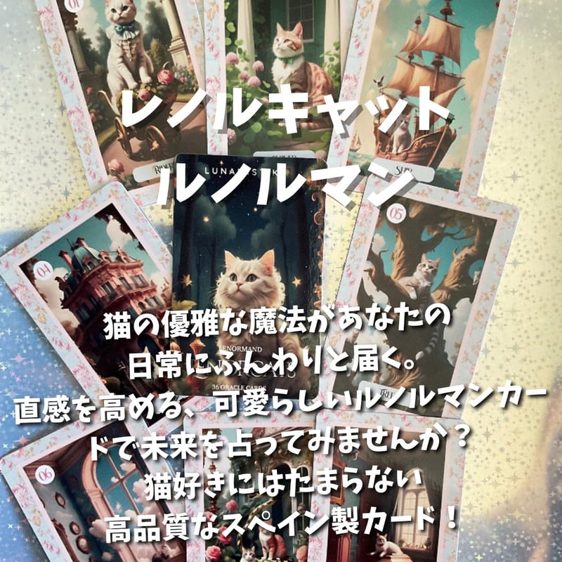 レノルキャットルノルマンカード｜作者直輸入・希少デッキ | タロクル