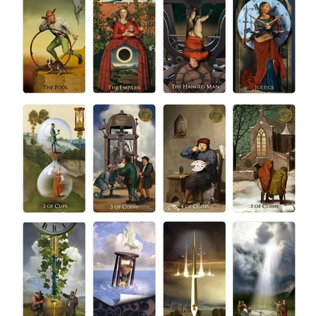 タイムタロットカード (Time Tarot) ｜作者直輸入・希少デッキ