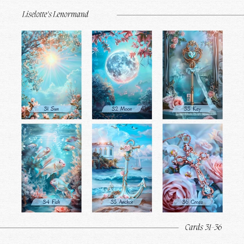 りゅか★ルノルマン Gilded Reverie LENORMAND (Expanded Edition) ギルデッド