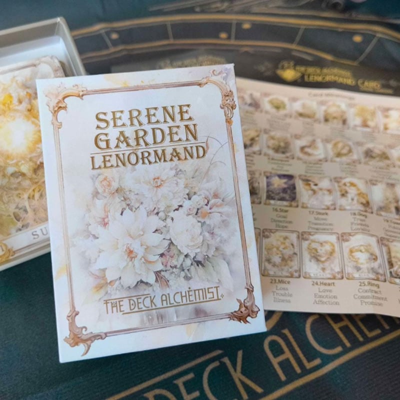 セレーネガーデンルノルマンカード｜作者直輸入・希少デッキ