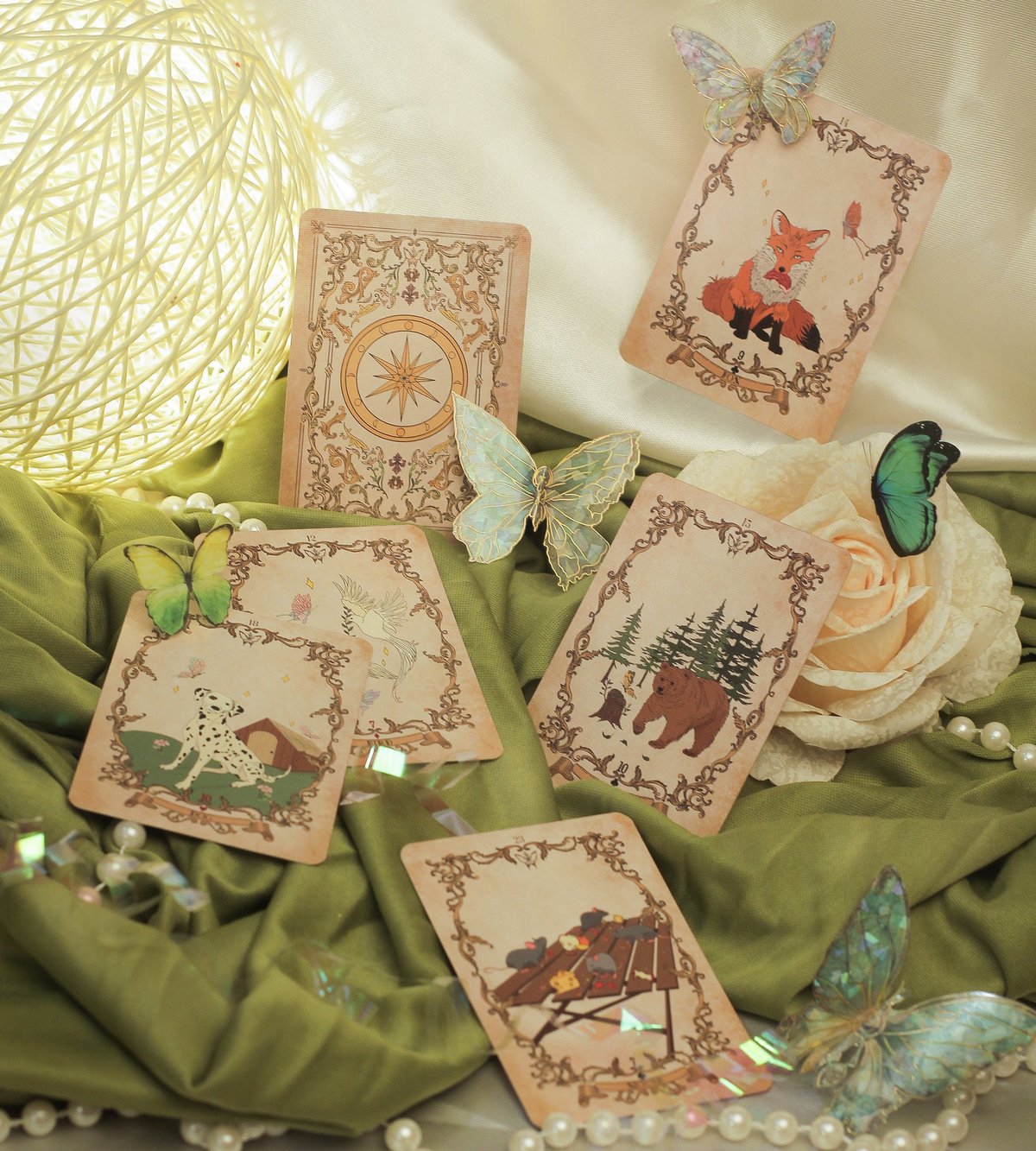 【正規品ルノルマンカード】希少インディーズ✨美しい魂の女神プシュケのルノルマン プシュケ・ルノルマンカード (正規品・希少) | タロクル