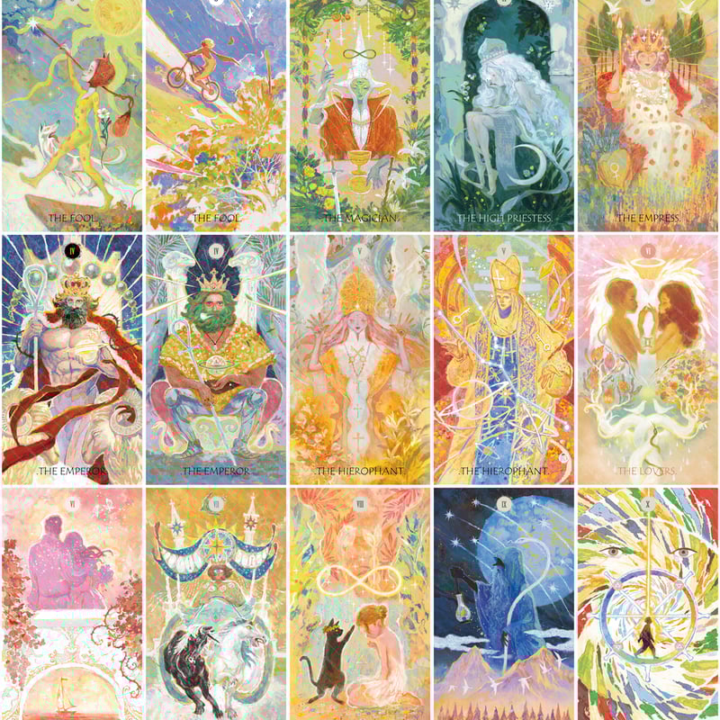 星のささやきとガーデンタロットカード｜正規輸入品 | タロクル