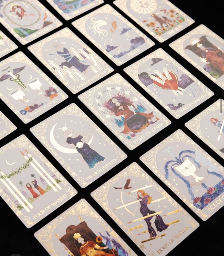 ★正規品タロットカード★海外人気✨自分の平和とバランスを見つける内なる光のデッキ Amazon.co.jp: Wild Reflections TAROT、大人用タロットカード