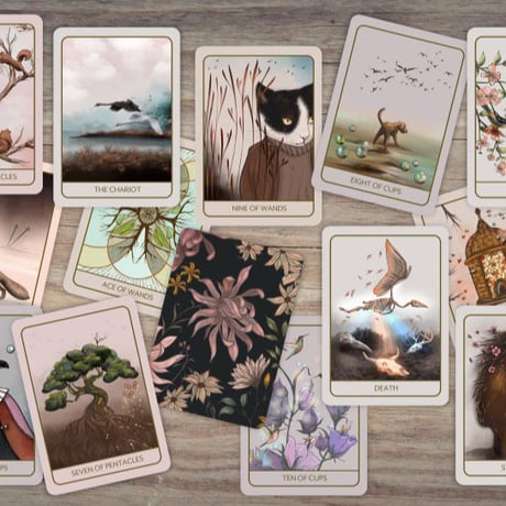 オレンダタロットカード  ポーカーサイズ   (ORENDA TAROT) ｜作者直輸入・希少デッキ