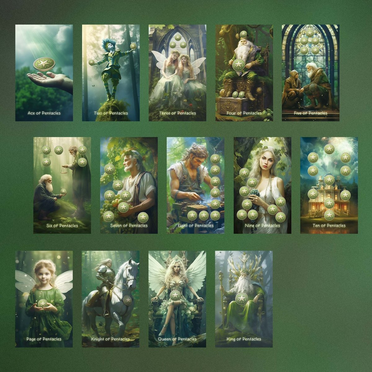 森の精霊タロットカード｜正規輸入品 | タロクル｜TaroCle (海外