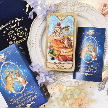 アニマル＆フードタロットカード (Animal & Food Tarot) ｜作者直輸入・希少デッキ