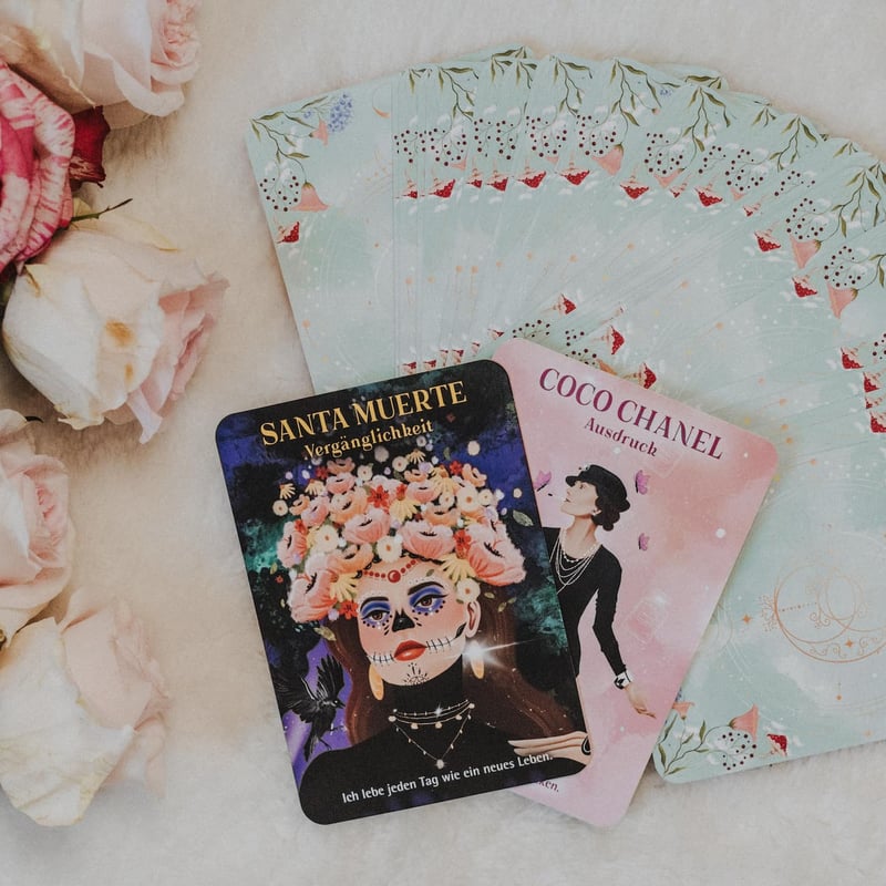 正規品オラクルカード】海外インディーズ✨バラがモチーフの美しい愛の