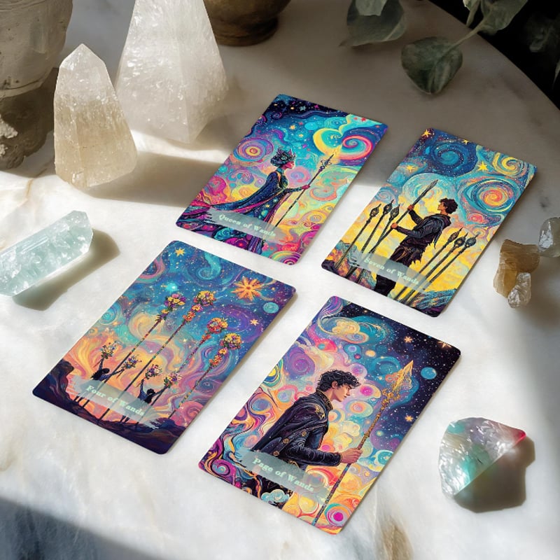 スターダストボルテックスタロットカード｜作者直輸入・希少デッキ