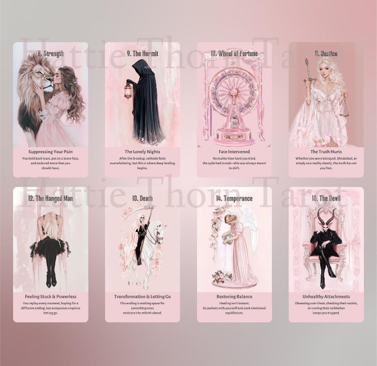 ハートブレイクタロットカード｜作者直輸入・希少デッキ | タロクル