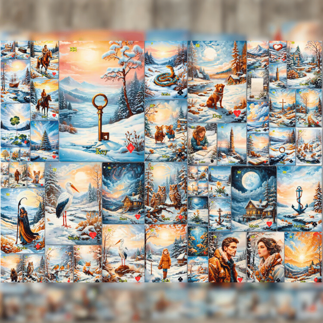 冬物語ルノルマンカード｜正規輸入品 | タロクル｜TaroCle (海外