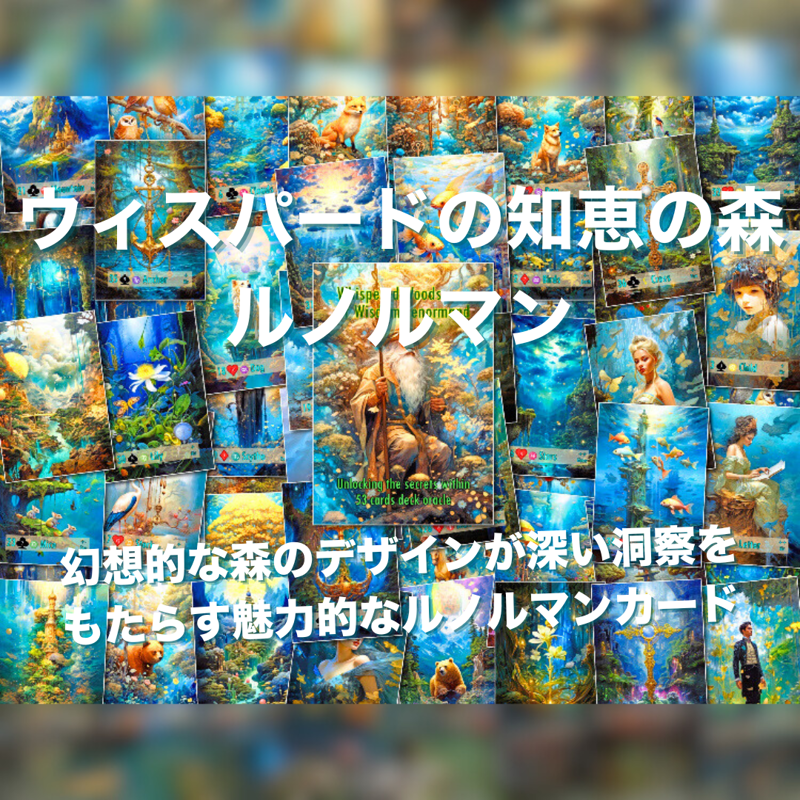 ウィスパードの知恵の森ルノルマンカード (正規品・希少