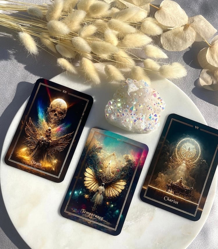 正規品タロットカード】魔法のような色調✨柔らかなカラーのドリームデッキ