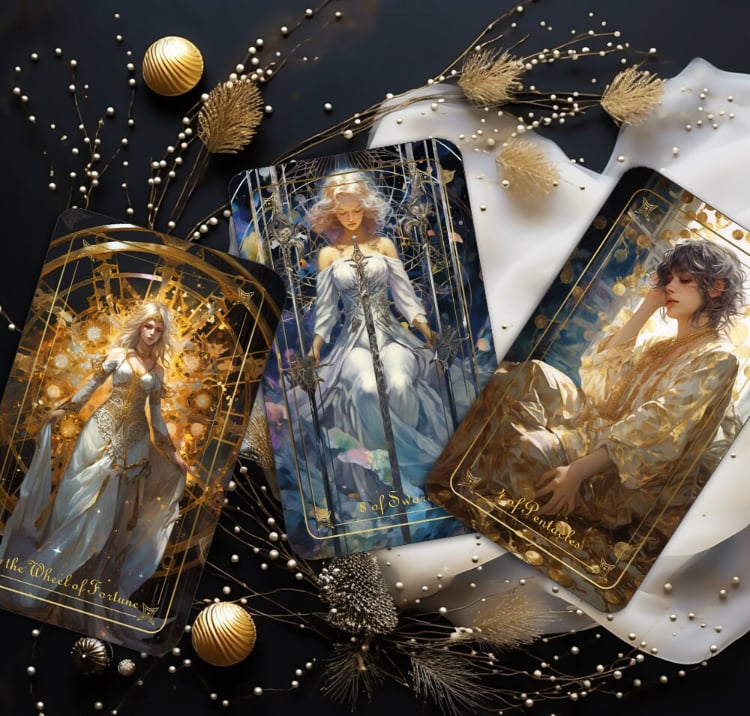 【正規品タロットカード】新作の希少海外インディーズ✨神秘を映し出す幻想美のデッキ ルミナスタロットカード｜作者直輸入・希少デッキ | タロクル｜TaroCle