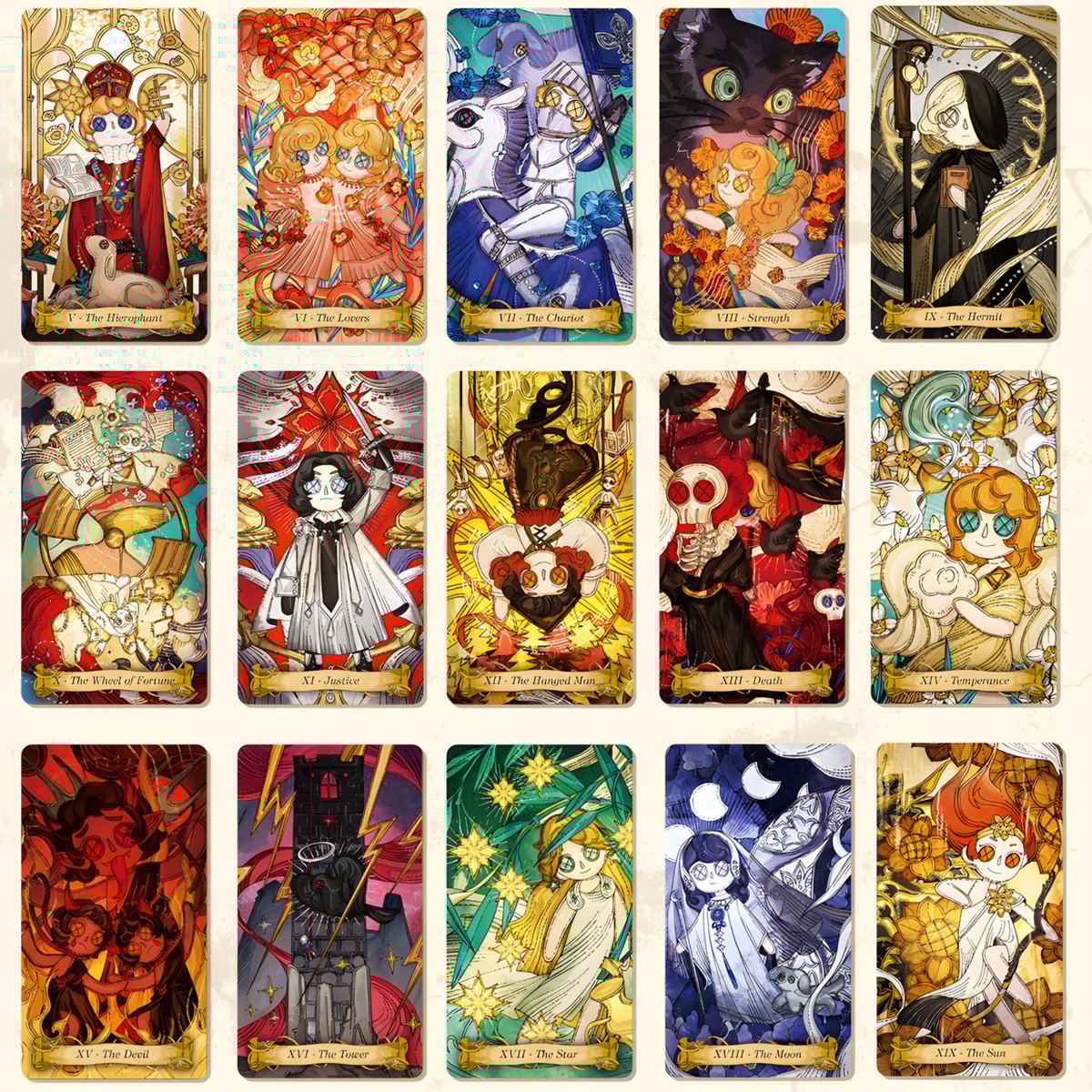 【正規品タロットカード】限定1点✨激レア品！トルディーズ✨パープルタロット クロスドールタロットカード ｜正規輸入品 | タロクル｜TaroCle (海外