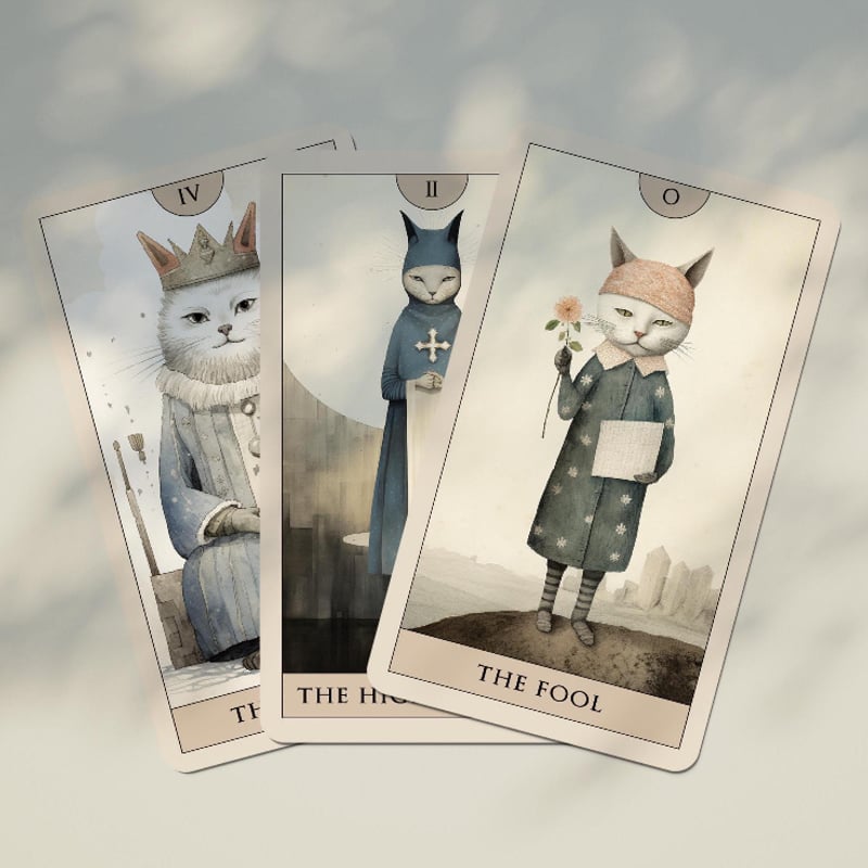 キャットタロットカード(Cat Tarot)｜作者直輸入・希少デッキ