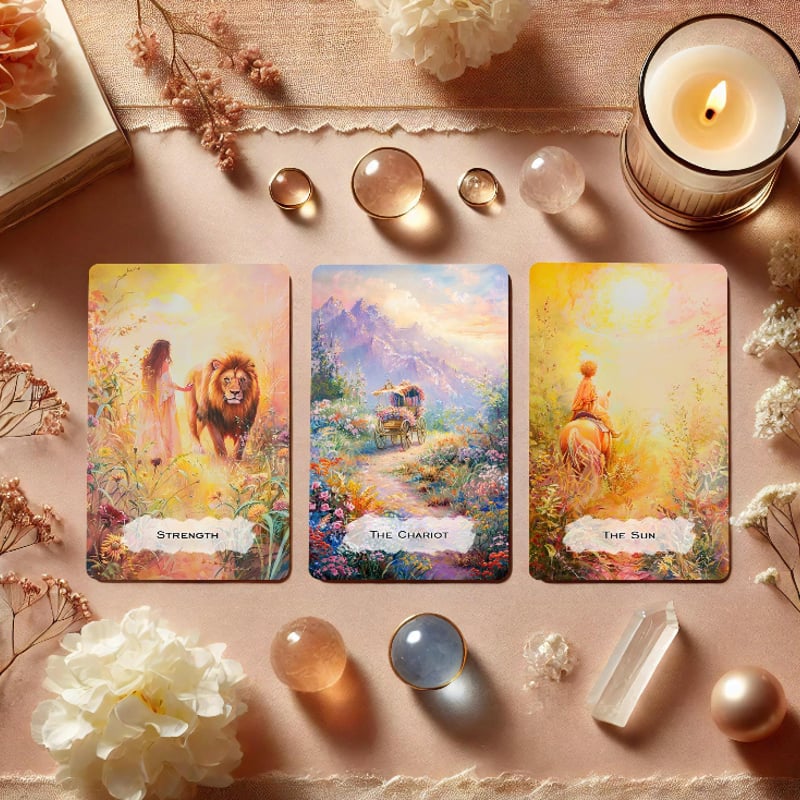 スプリングスケープタロットカード｜作者直輸入・希少デッキ