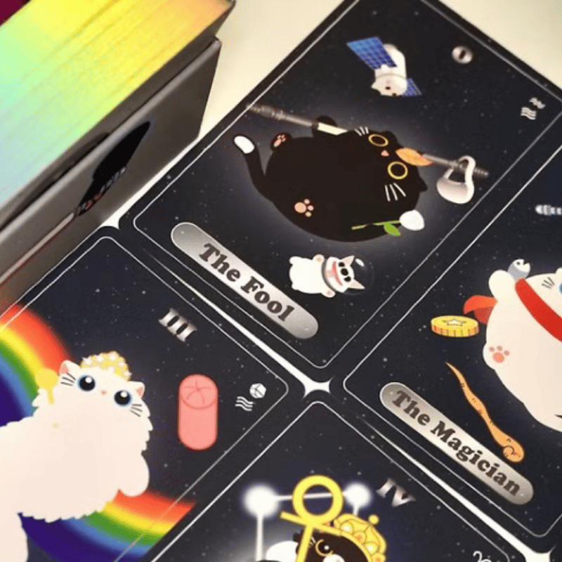 宇宙猫のタロットカード (正規品・希少) | タロクル|TaroCle 宇宙猫のタロットカード (正規品・希少) | タロクル|TaroCle