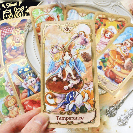 アニマル＆フードタロットカード (Animal & Food Tarot) ｜作者直輸入・希少デッキ