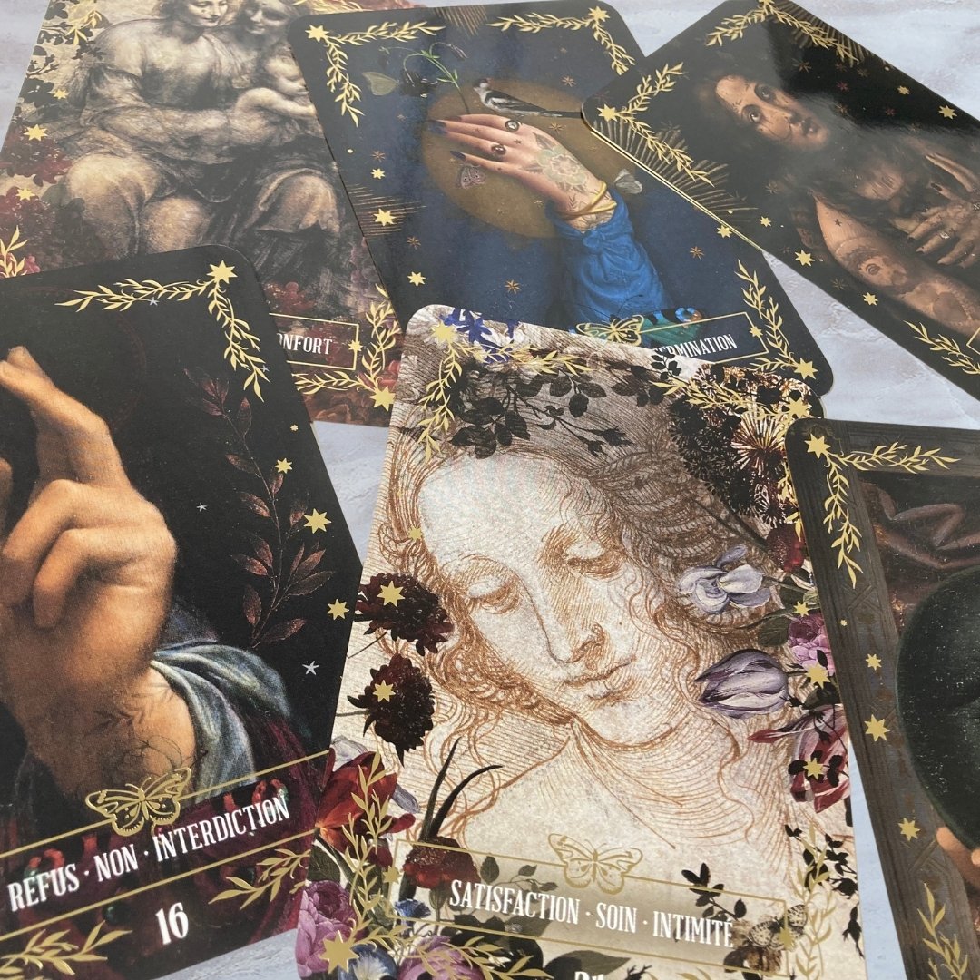 芸術に触れるカード✨レオナルド・ダ・ヴィンチの絵画のタロット