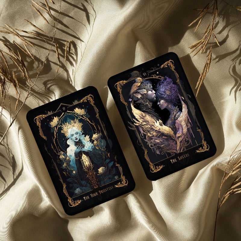 ムーンナイトルノルマンカード 占い オラクルカード タロットカード