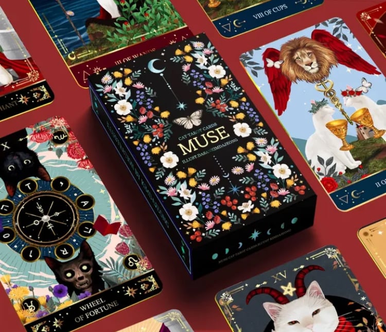 ミューズネコタロットカード 2025リメイク版 (Muse Cat 2025 Tarot) ｜