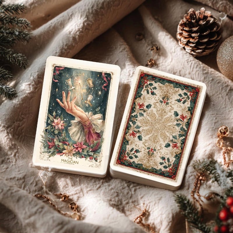 クリスマスアルカナタロットカード｜作者直輸入・希少デッキ