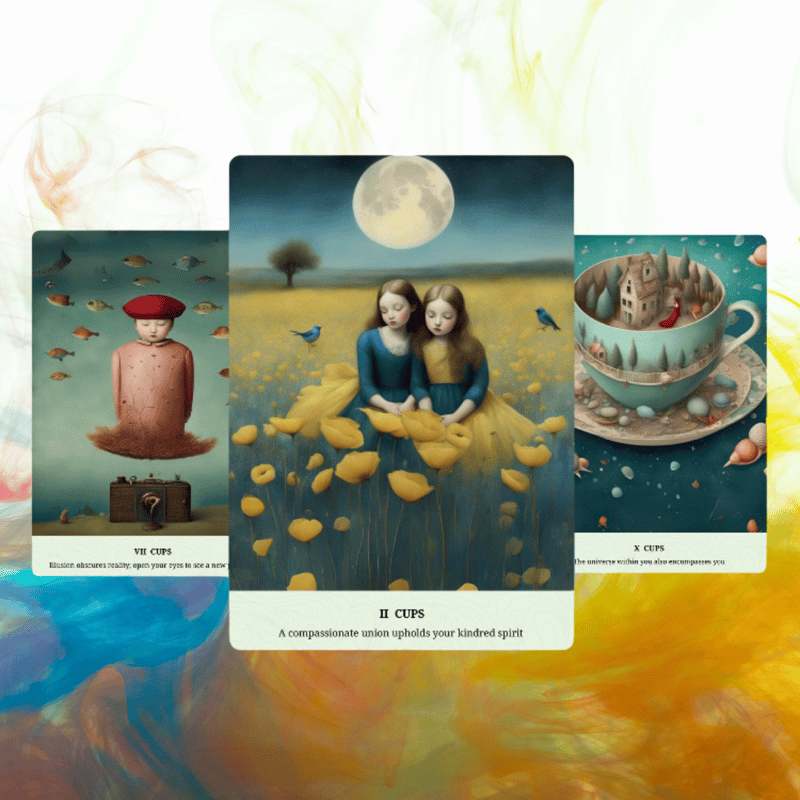 ファーストエイド・フォー・ブロークンハーツタロットカード｜作者直