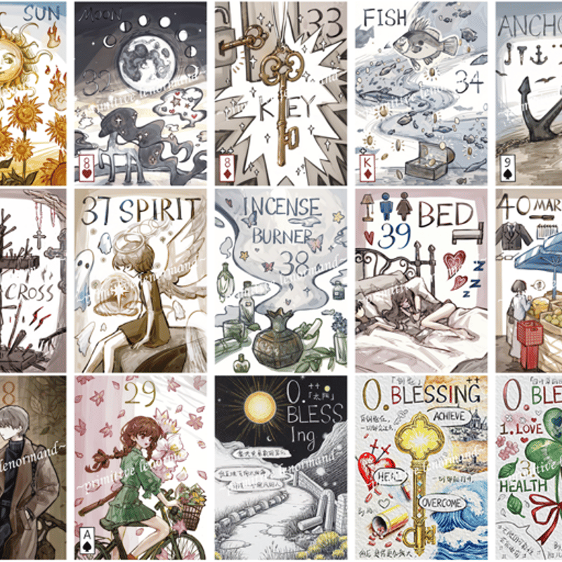 プリミティブルノルマンカード｜正規輸入品 | タロクル｜TaroCle (海外