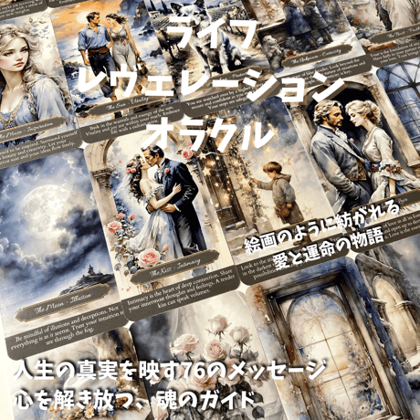 ライフ・レヴェレーション・オラクルカード ｜作者直輸入・希少デッキ